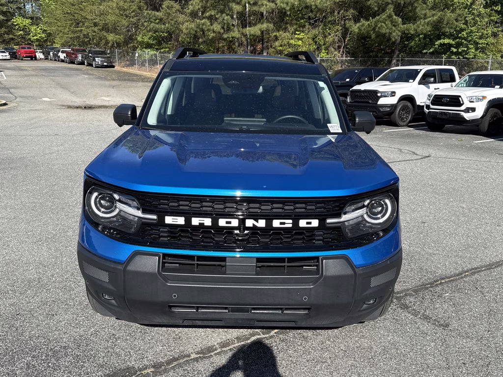 2025 Blue Metallic Ford Bronco Sport Outer Banks 4X4 SUV