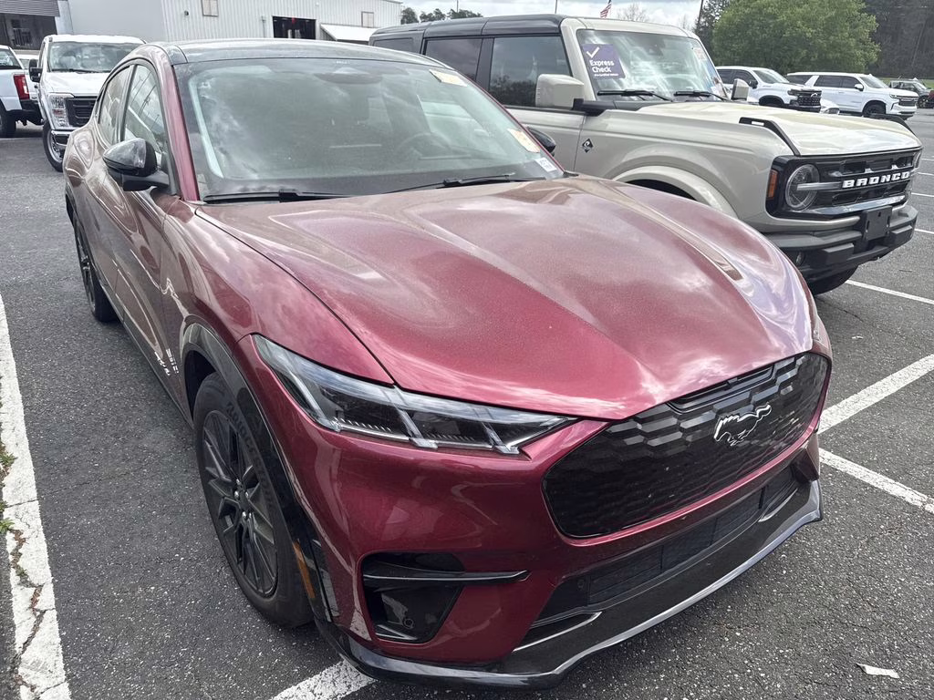 Used 2025 Ford Mustang Mach-E Premium AWD with VIN 3FMTK3SU3SMA18643 for sale in Jasper, GA