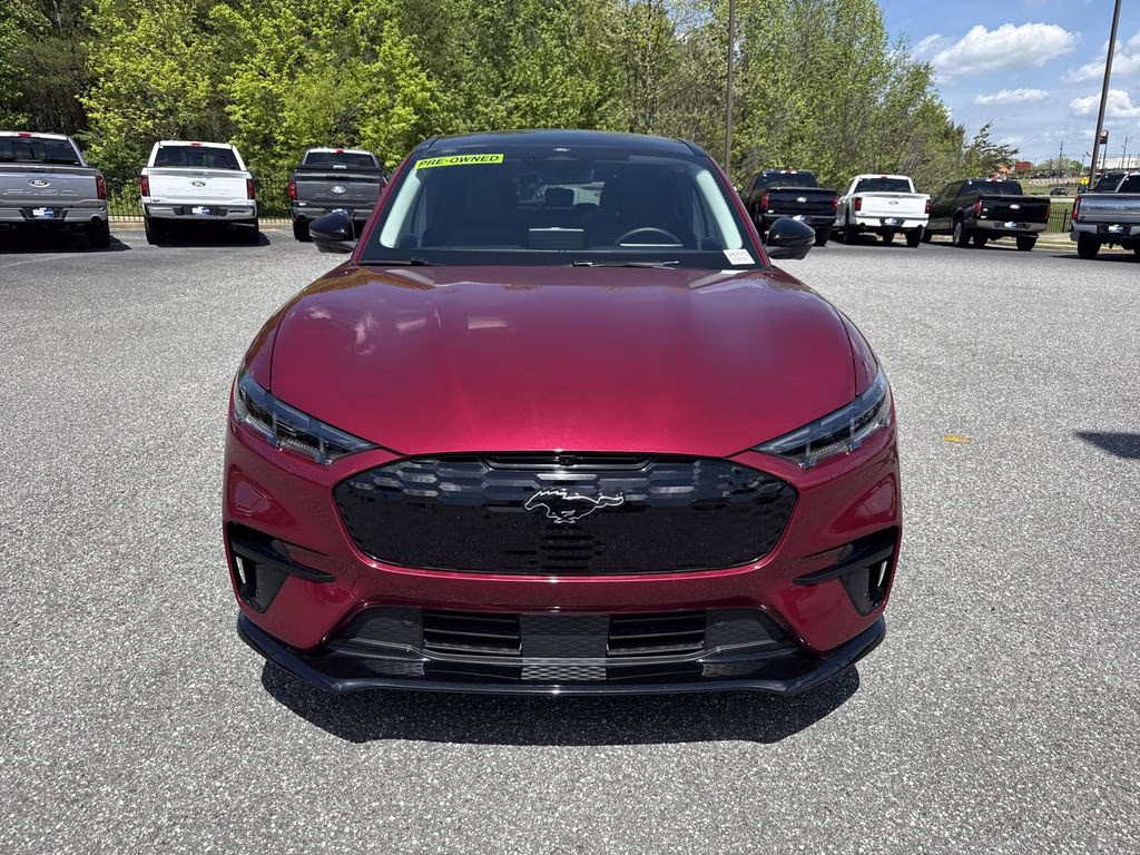 2025 Molten Magenta Metallic Tinted Clearcoat Ford Mustang Mach-E Premium AWD SUV