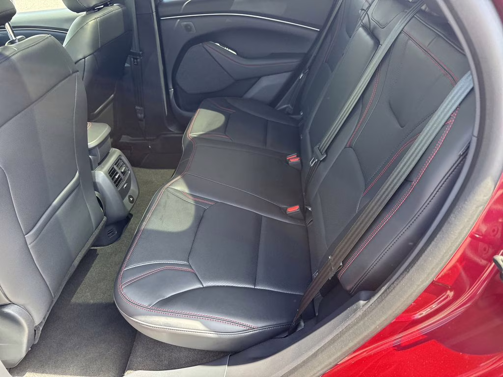 2025 Molten Magenta Metallic Tinted Clearcoat Ford Mustang Mach-E Premium AWD SUV