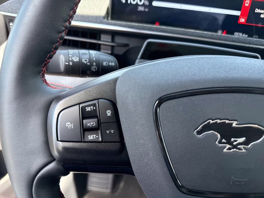 2025 Molten Magenta Metallic Tinted Clearcoat Ford Mustang Mach-E Premium AWD SUV