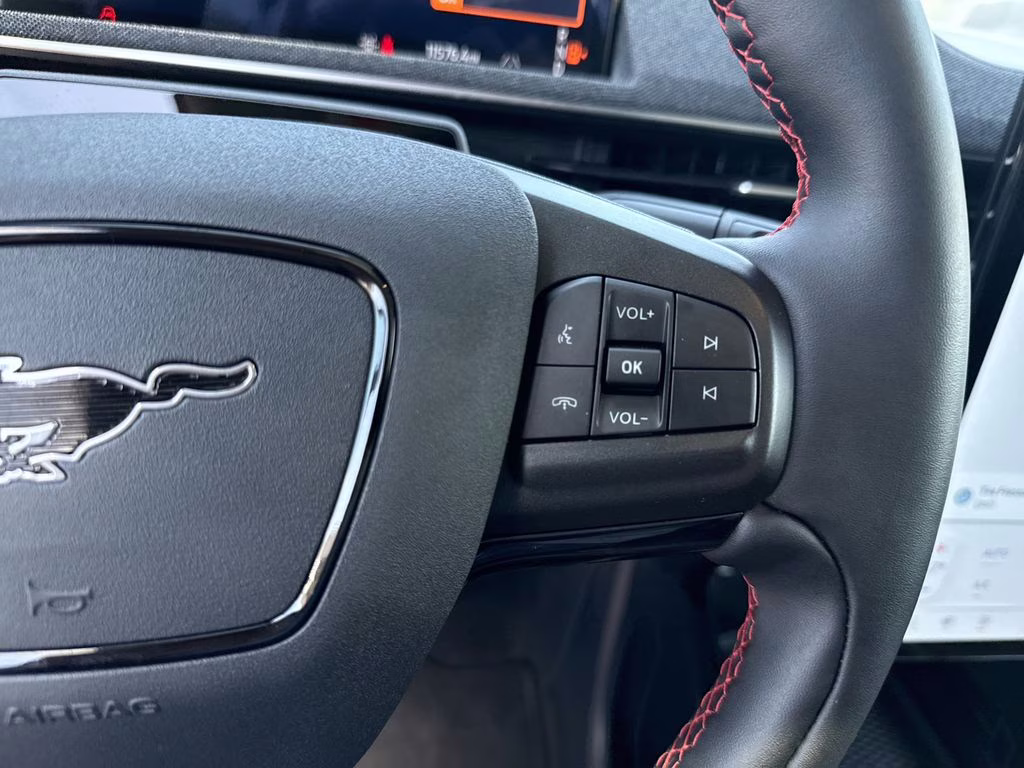 2025 Molten Magenta Metallic Tinted Clearcoat Ford Mustang Mach-E Premium AWD SUV