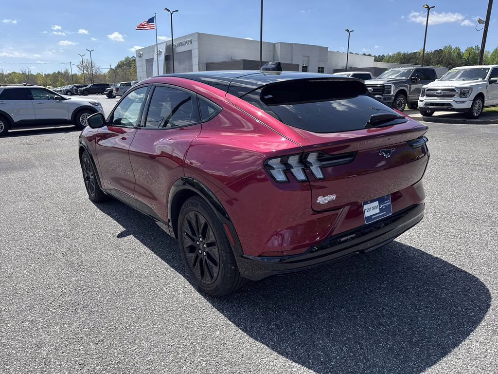 2025 Molten Magenta Metallic Tinted Clearcoat Ford Mustang Mach-E Premium AWD SUV