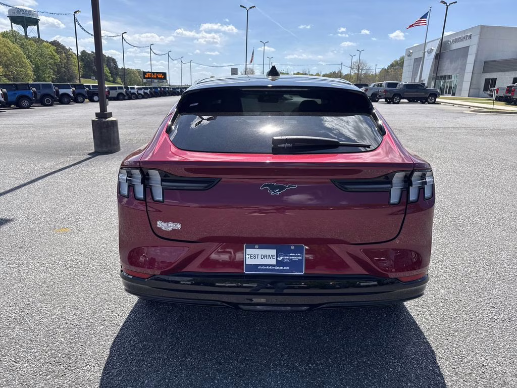 2025 Molten Magenta Metallic Tinted Clearcoat Ford Mustang Mach-E Premium AWD SUV