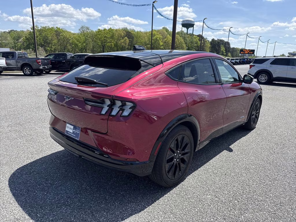 2025 Molten Magenta Metallic Tinted Clearcoat Ford Mustang Mach-E Premium AWD SUV