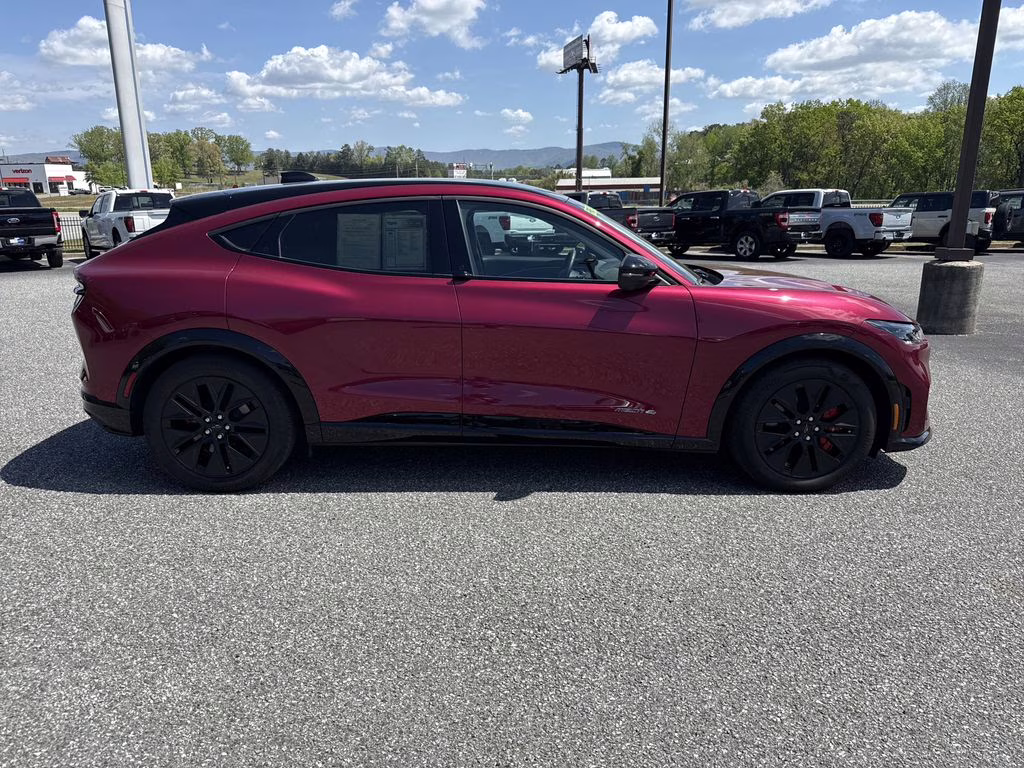 2025 Molten Magenta Metallic Tinted Clearcoat Ford Mustang Mach-E Premium AWD SUV