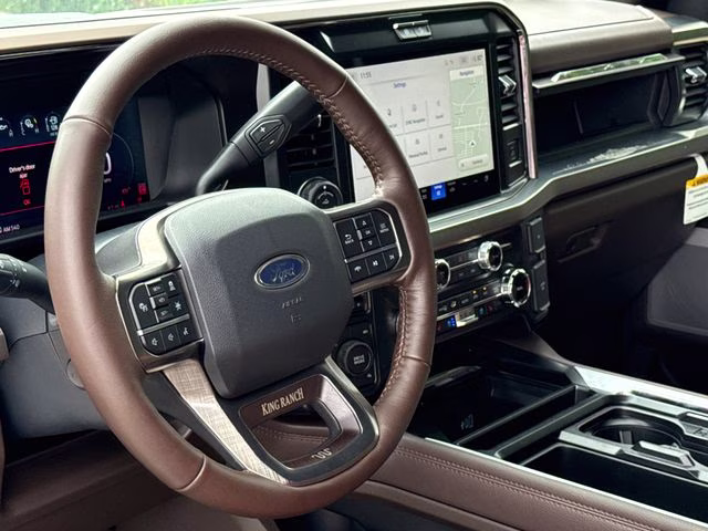 2026 White Ford Super Duty F-350 SRW King Ranch 4X4 Truck