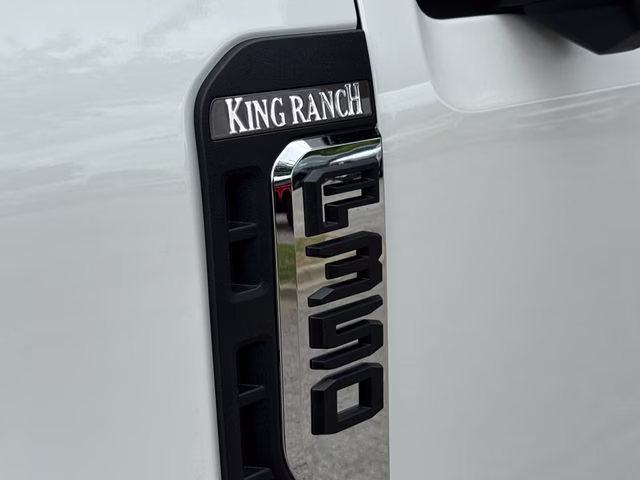 2026 White Ford Super Duty F-350 SRW King Ranch 4X4 Truck