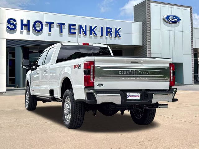 2026 White Ford Super Duty F-350 SRW King Ranch 4X4 Truck