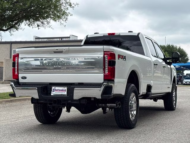2026 White Ford Super Duty F-350 SRW King Ranch 4X4 Truck