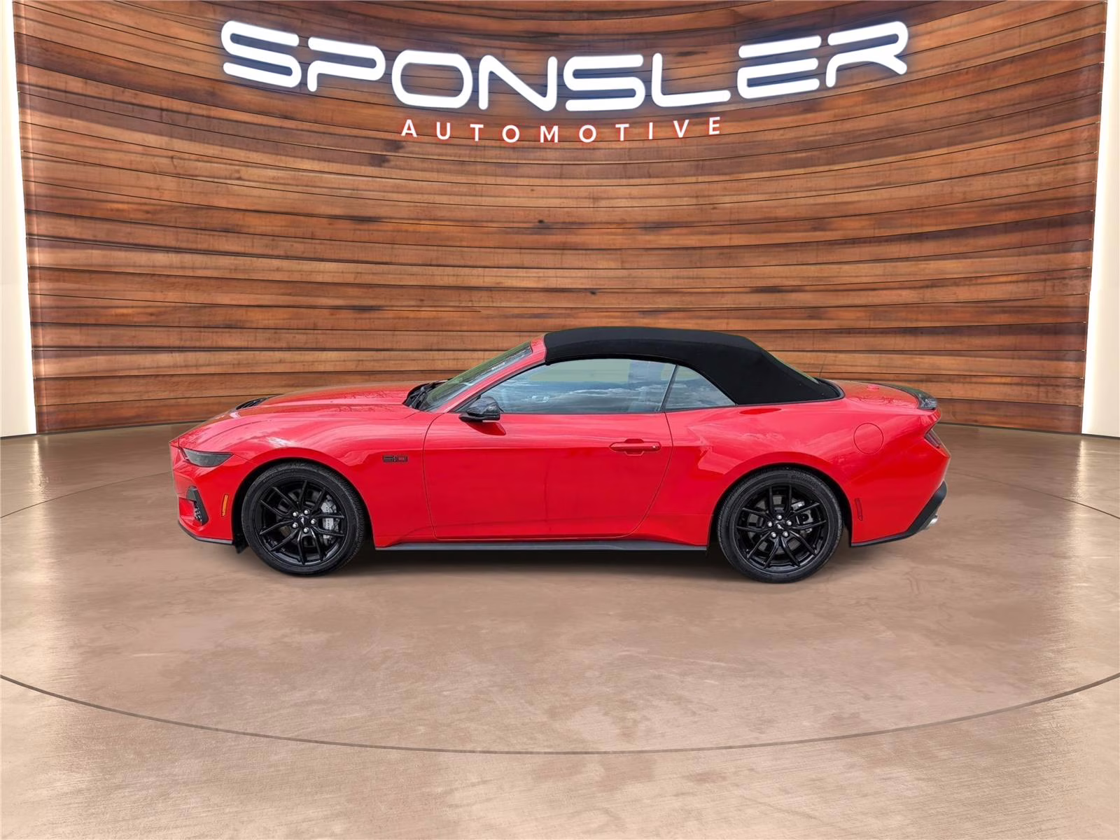 2025 Race Red Ford Mustang GT Premium RWD Convertible