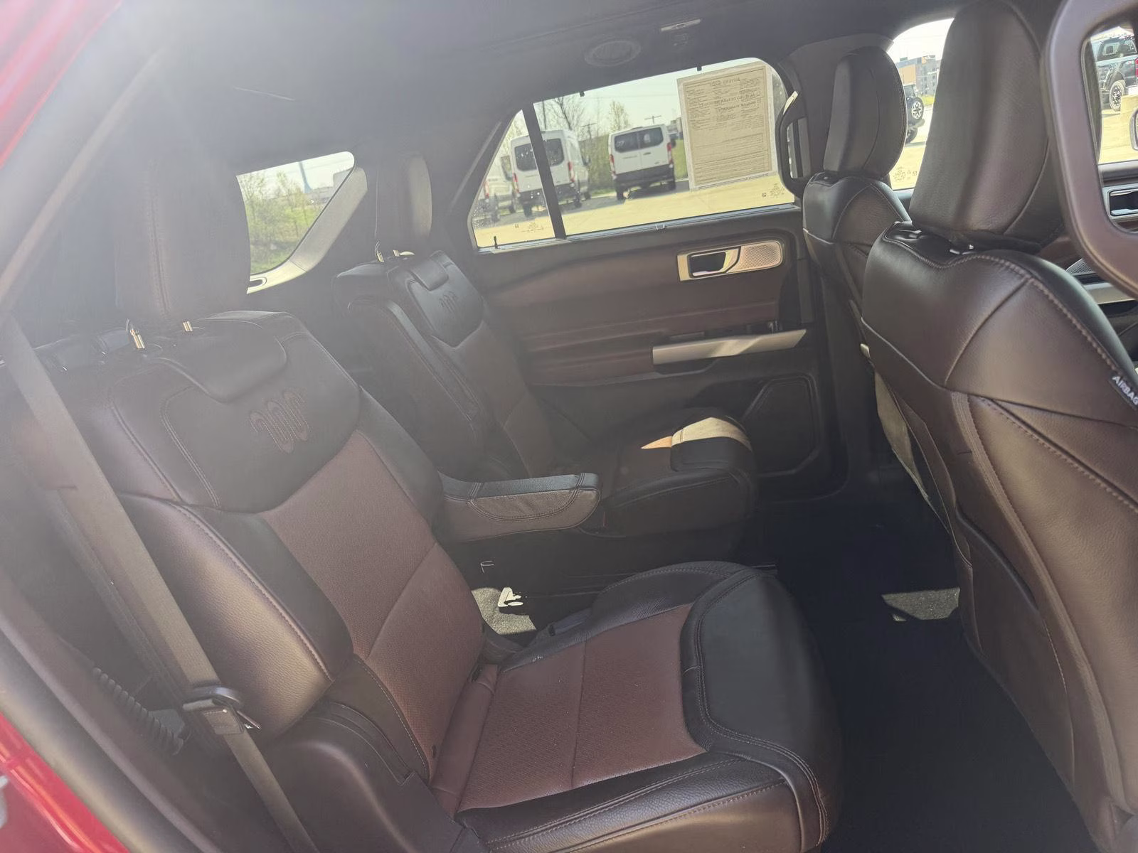 2023 Rapid Red Metallic Tinted Clearcoat Ford Explorer King Ranch 4X4 SUV