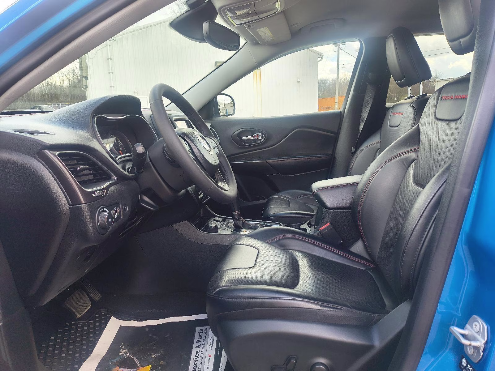 2022 Hydro Blue Pearlcoat Jeep Cherokee Trailhawk 4X4 SUV