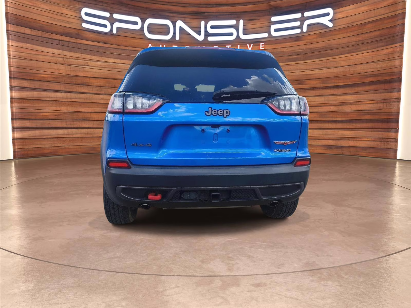 2022 Hydro Blue Pearlcoat Jeep Cherokee Trailhawk 4X4 SUV