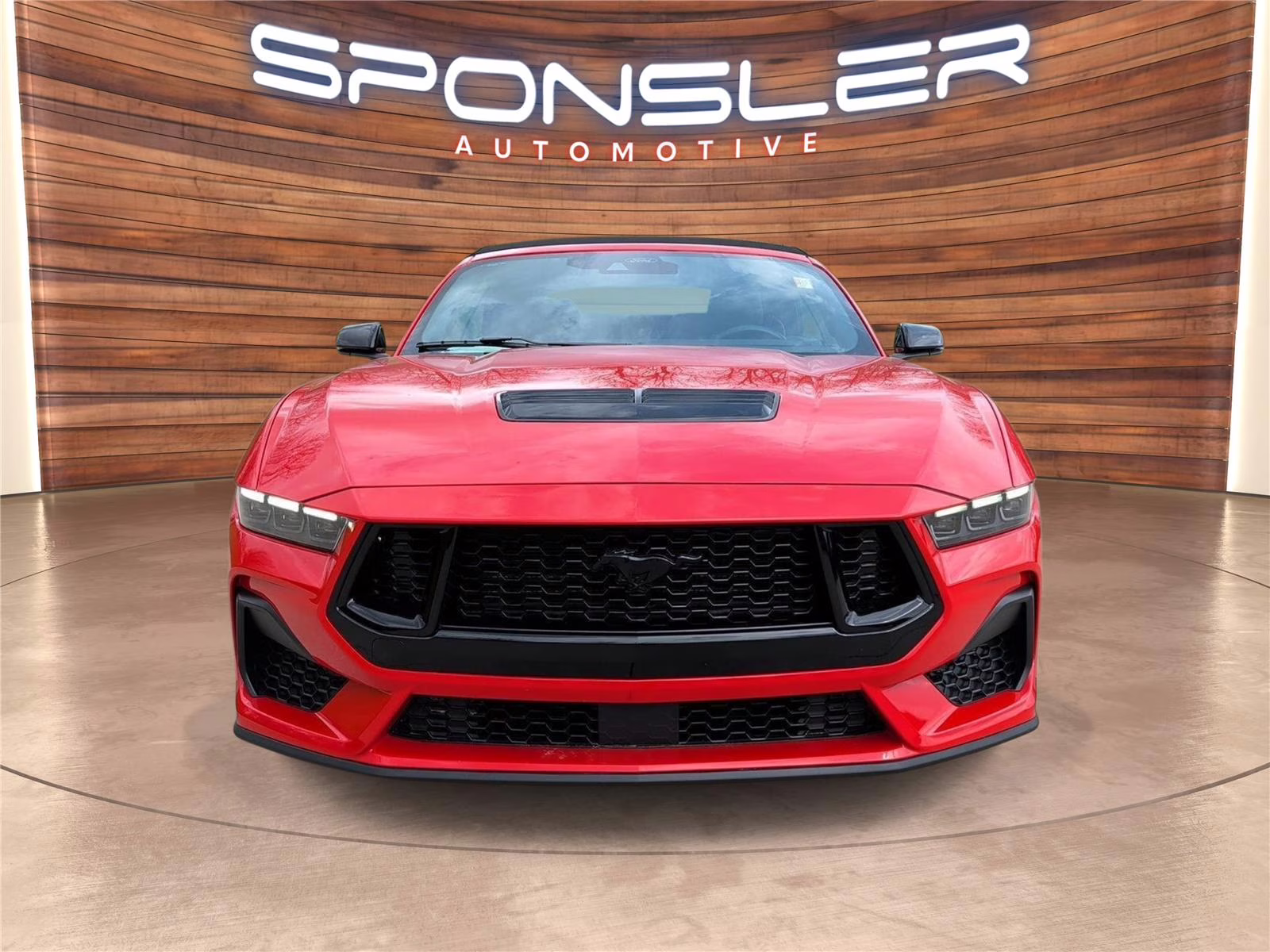 2025 Race Red Ford Mustang GT Premium RWD Convertible