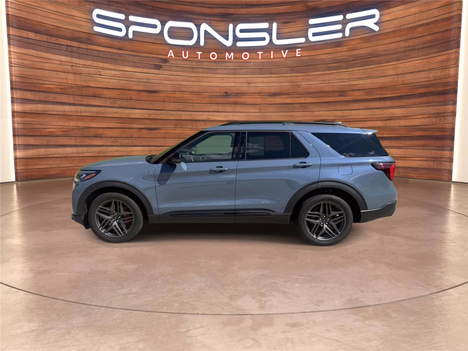 2025 Vapor Blue Ford Explorer ST-Line 4X4 SUV