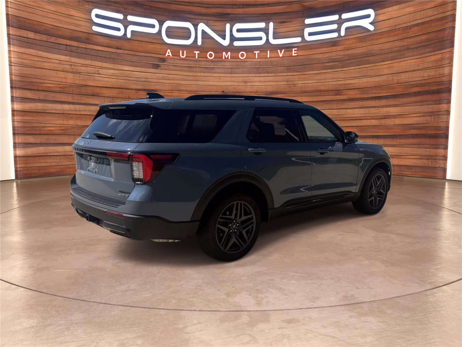 2025 Vapor Blue Ford Explorer ST-Line 4X4 SUV