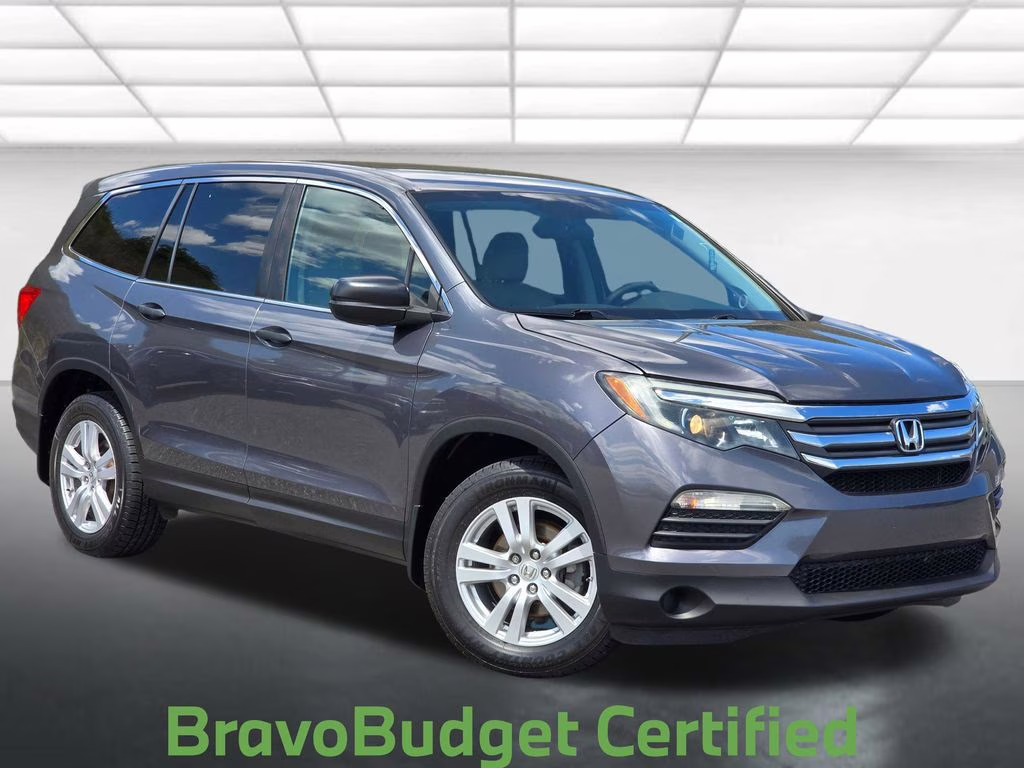 2016 Modern Steel Metallic Honda Pilot LX AWD SUV