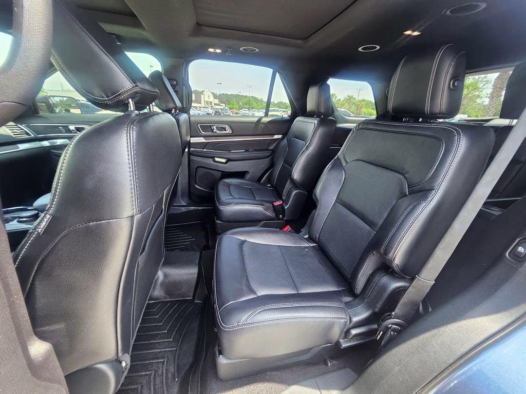 2018 Blue Metallic Ford Explorer Limited 4X4 SUV