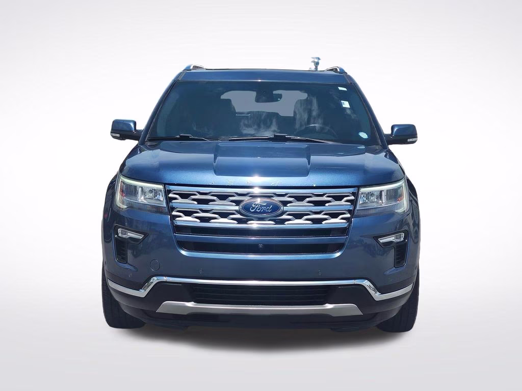 2018 Blue Metallic Ford Explorer Limited 4X4 SUV