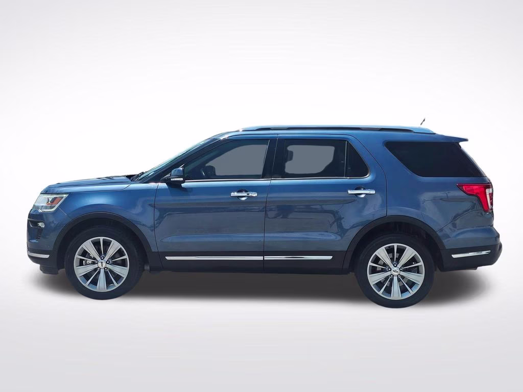 2018 Blue Metallic Ford Explorer Limited 4X4 SUV
