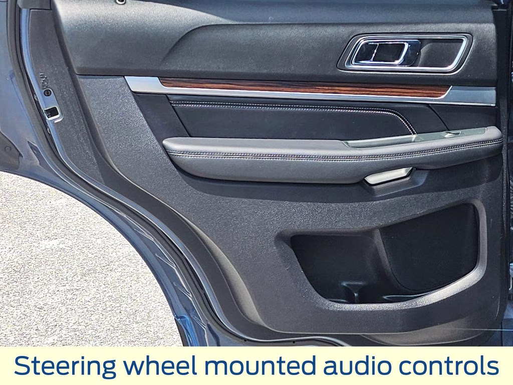 2018 Blue Metallic Ford Explorer Limited 4X4 SUV
