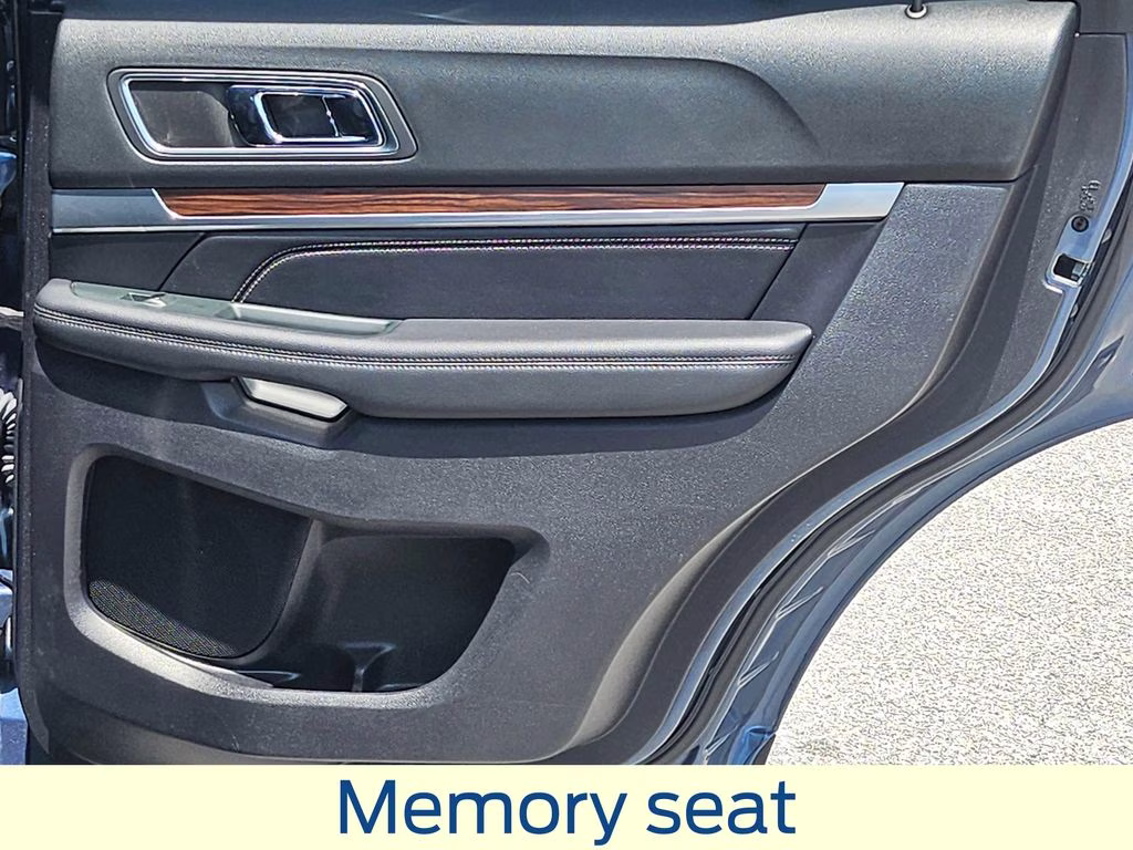 2018 Blue Metallic Ford Explorer Limited 4X4 SUV