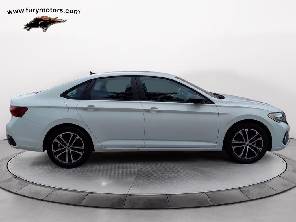 2024 Pure White Volkswagen Jetta 1.5T Sport FWD Sedan
