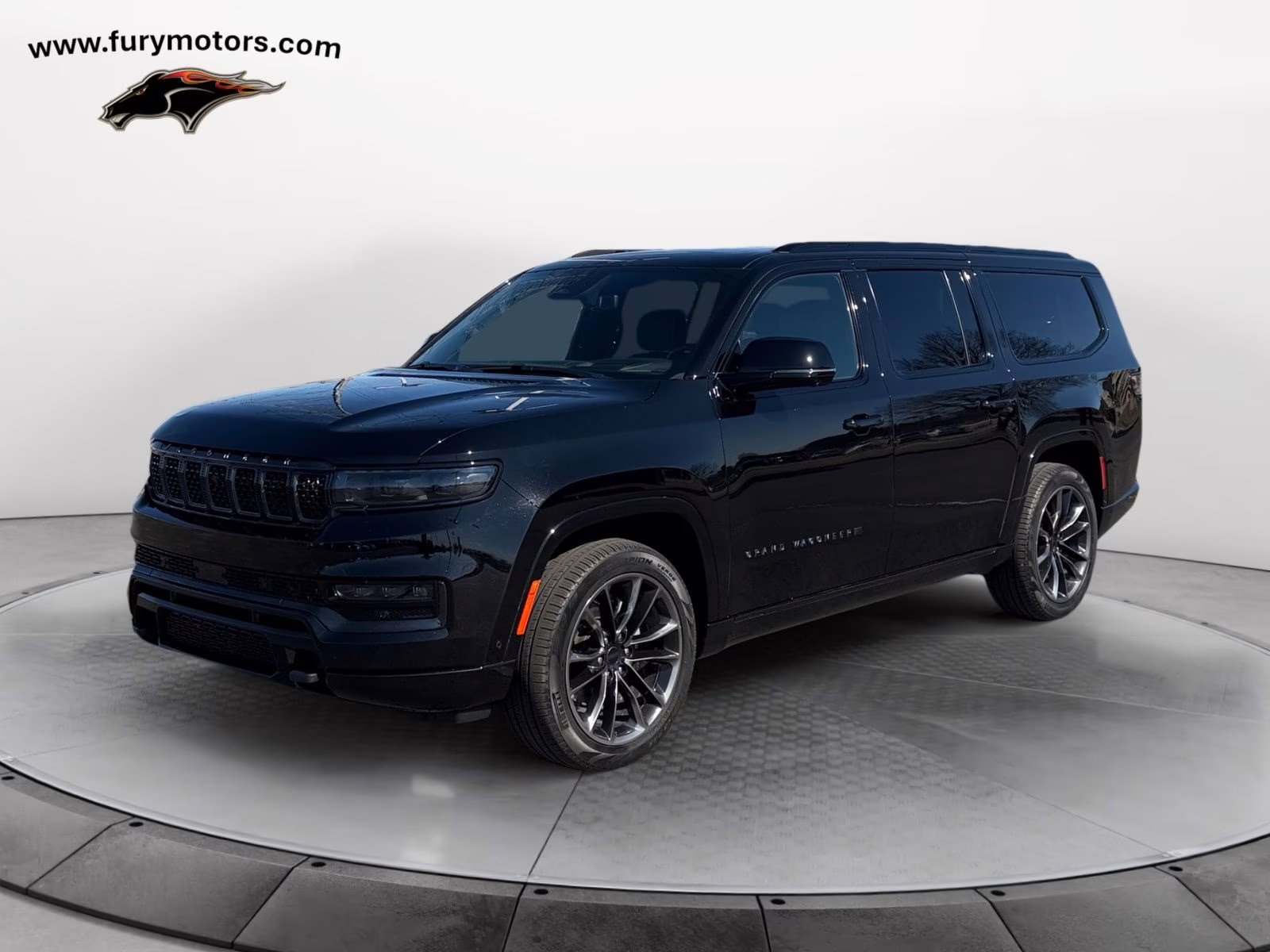 2025 Diamond Black Crystal Pearlcoat Jeep Grand Wagoneer L Series III 4X4 SUV