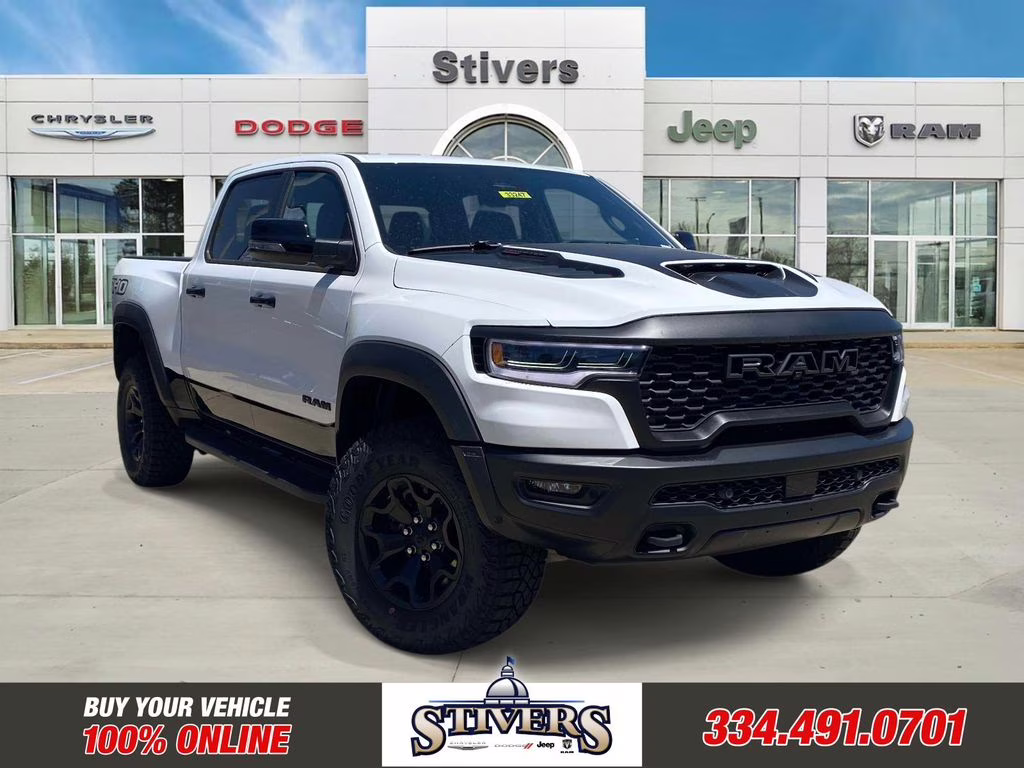 2026 Bright White Clearcoat Ram 1500 RHO 4X4 Truck