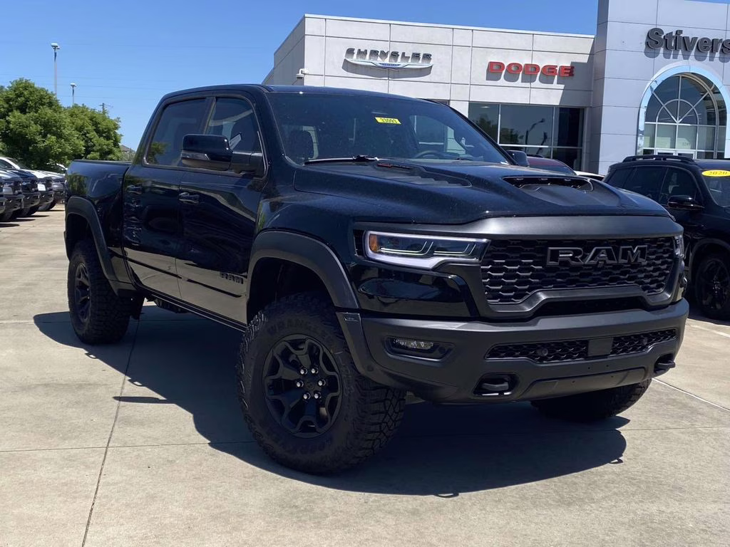 2026 Diamond Black Crystal Pearlcoat Ram 1500 RHO 4X4 Truck