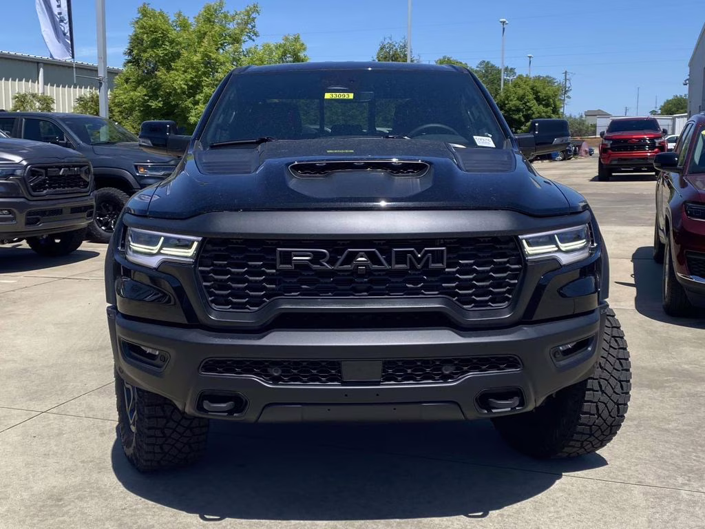 2026 Diamond Black Crystal Pearlcoat Ram 1500 RHO 4X4 Truck