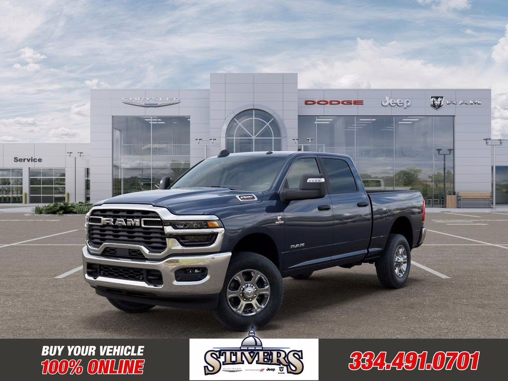 2026 Forged Blue Metallic Ram 2500 Big Horn 4X4 Truck