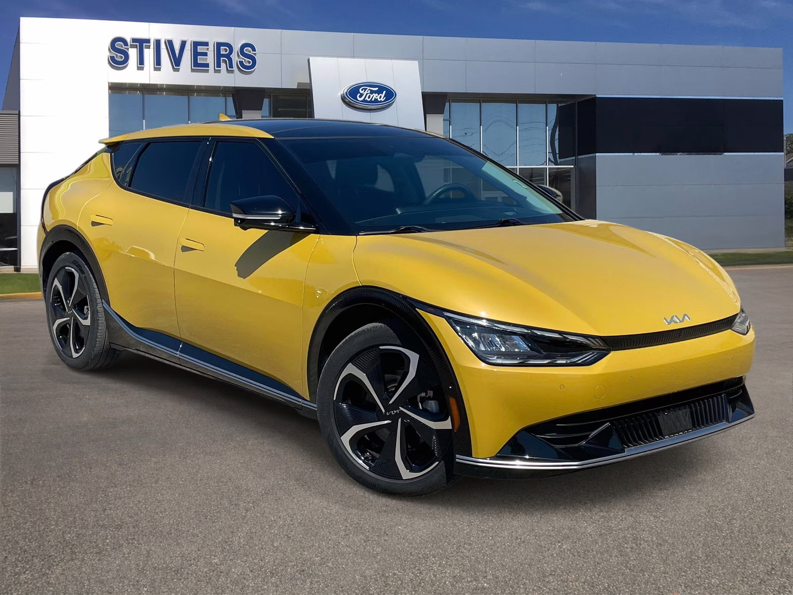 2022 Urban Yellow Kia EV6 GT-Line AWD SUV