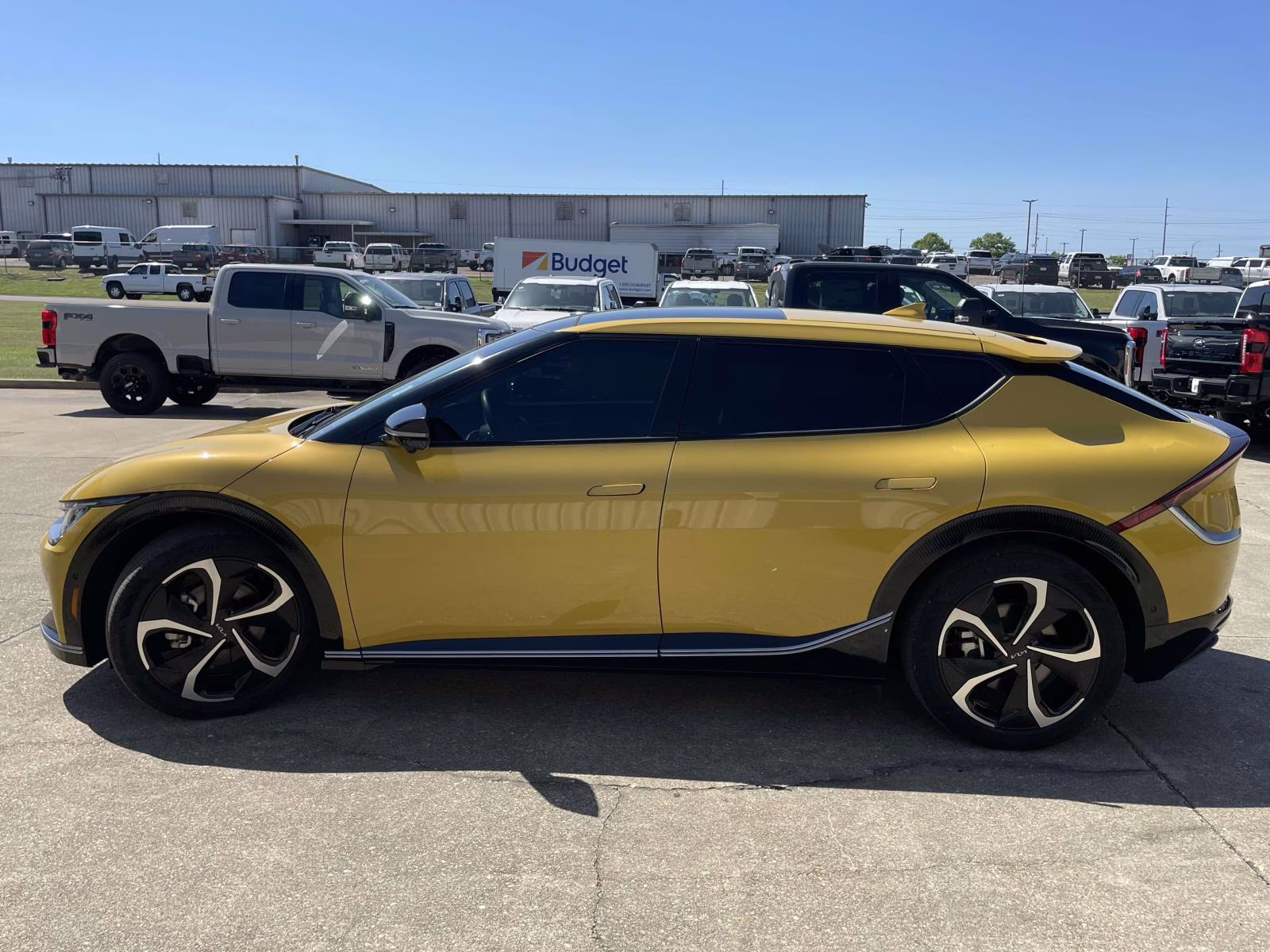2022 Urban Yellow Kia EV6 GT-Line AWD SUV