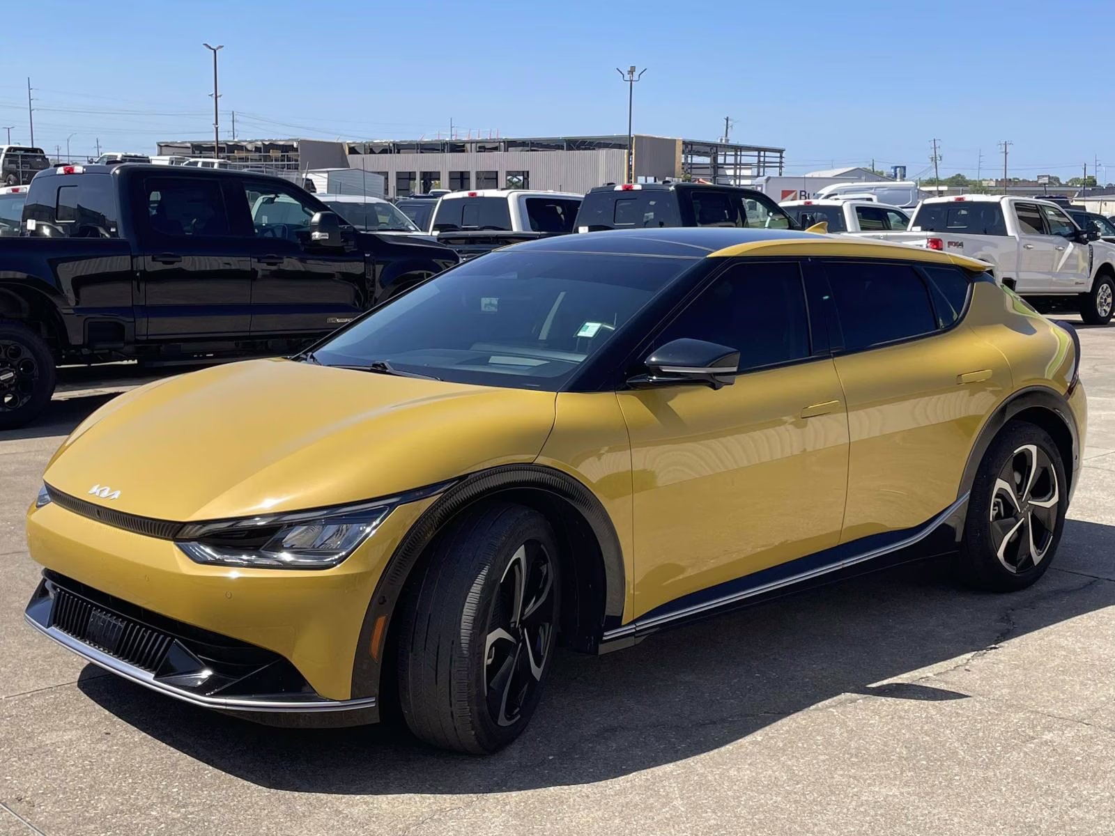 2022 Urban Yellow Kia EV6 GT-Line AWD SUV