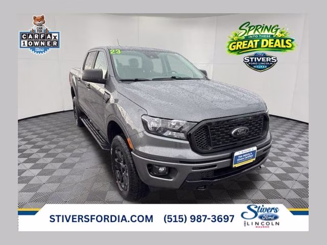 2023 Carbonized Gray Metallic Ford Ranger XLT 4X4 Truck