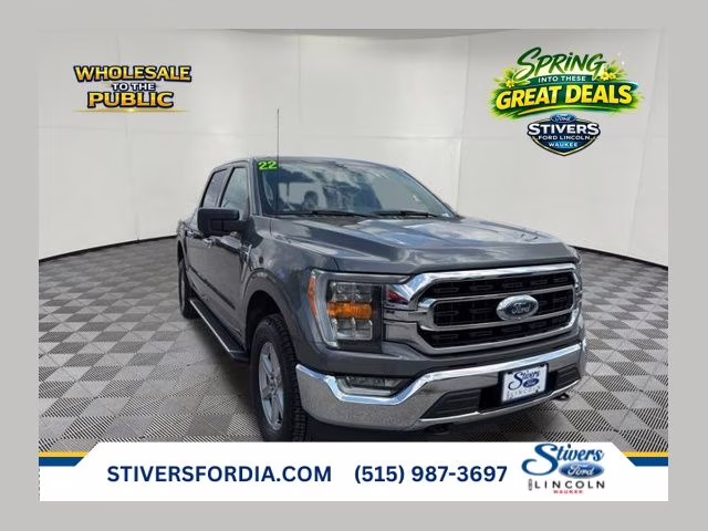 2022 Carbonized Gray Metallic Ford F-150 XLT 4X4 Truck