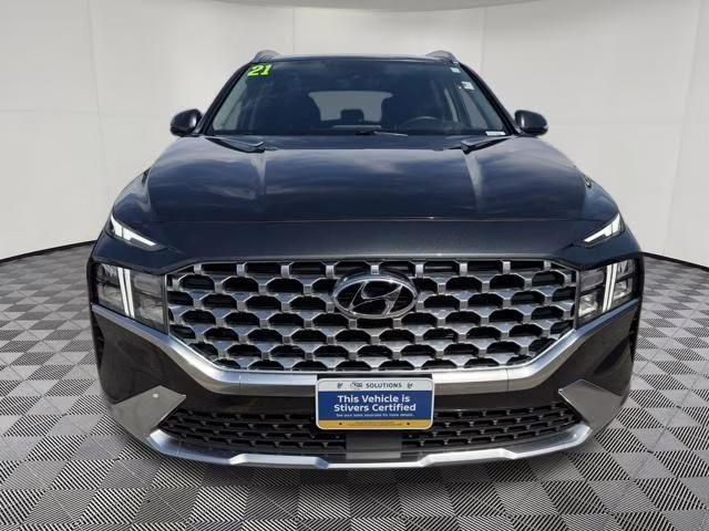 2021 Portofino Gray Hyundai Santa Fe SEL FWD SUV