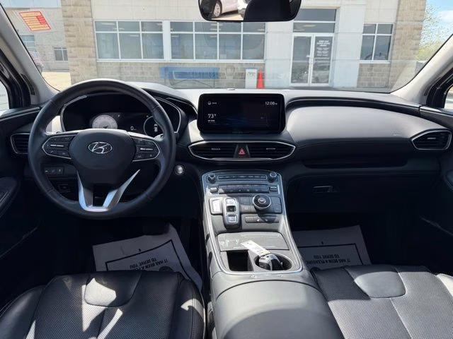 2021 Portofino Gray Hyundai Santa Fe SEL FWD SUV