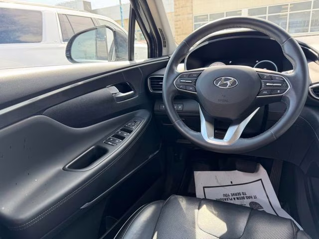 2021 Portofino Gray Hyundai Santa Fe SEL FWD SUV