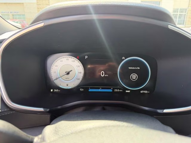 2021 Portofino Gray Hyundai Santa Fe SEL FWD SUV
