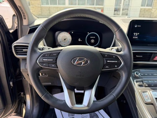 2021 Portofino Gray Hyundai Santa Fe SEL FWD SUV