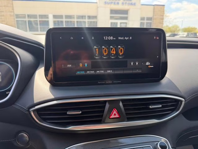 2021 Portofino Gray Hyundai Santa Fe SEL FWD SUV