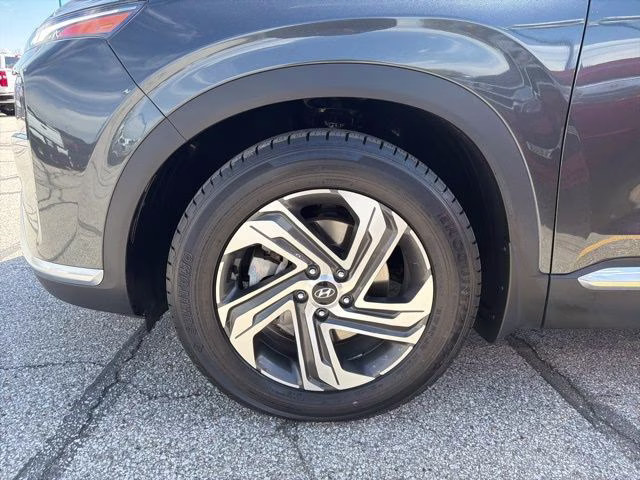 2021 Portofino Gray Hyundai Santa Fe SEL FWD SUV