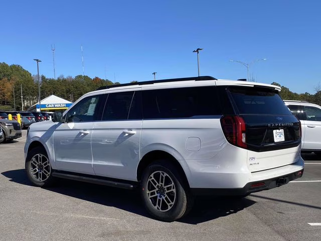 2026 Star White Metallic Tri-Coat Ford Expedition Max Active RWD SUV