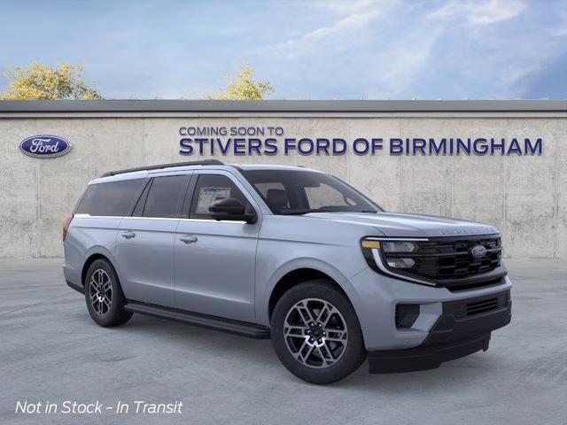 2026 Glacier Gray Metallic Tri-Coat Ford Expedition Max Active RWD SUV