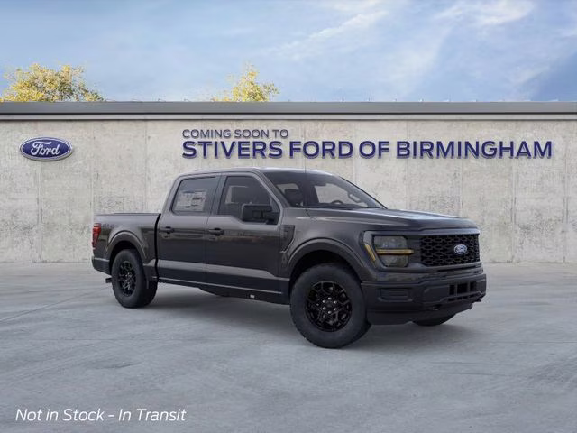 2026 Agate Black Metallic Ford F-150 STX 4X4 Truck