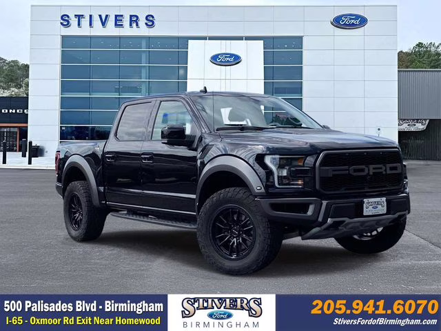 2019 Agate Black Metallic Ford F-150 Raptor 4X4 Truck