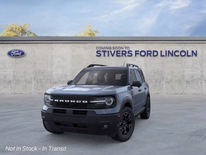 2026 Azure Gray Metallic Tri-Coat Ford Bronco Sport Outer Banks 4X4 SUV